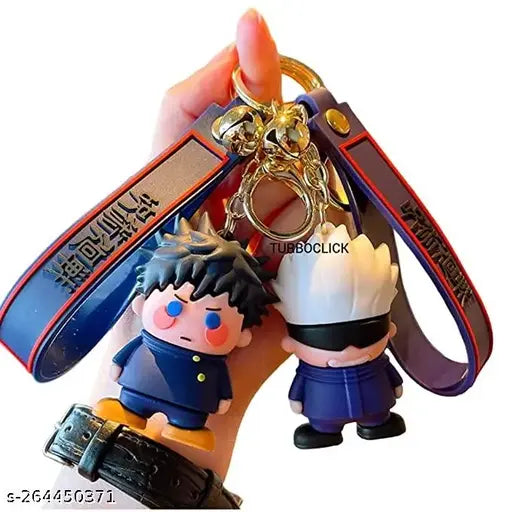 Japanese cartoon jujutsu kaisen keychain for bike and other vehicles